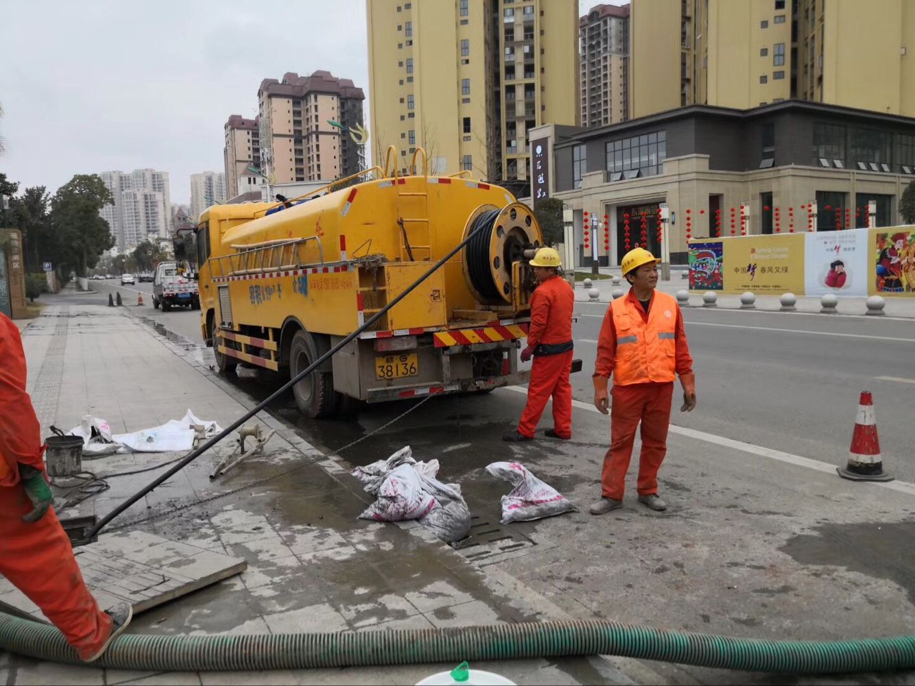 五莲排污管道清淤-管道清洗